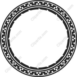 Elegant Circular Frame