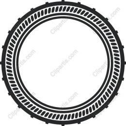 Elegant Circular Frame