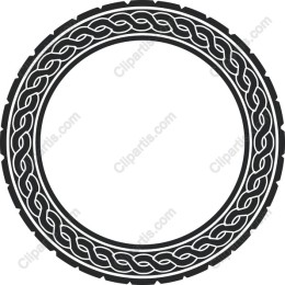 Celtic Knot Circular Frame