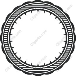 Decorative Circular Badge