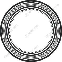 Elegant Circular Frame