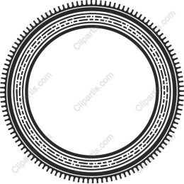 Elegant Circular Frame