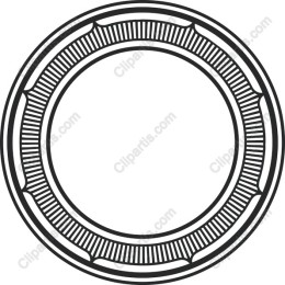 Elegant Circular Frame