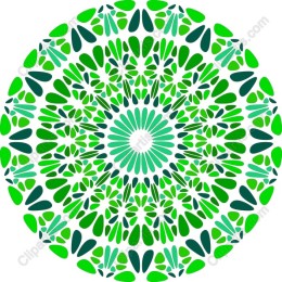 Emerald Harmony Mandala