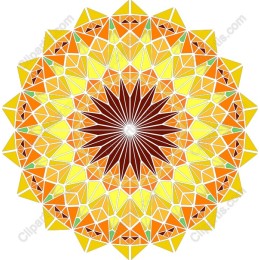 Radiant Geometric Star