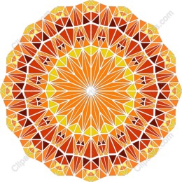Radiant Geometric Mandala