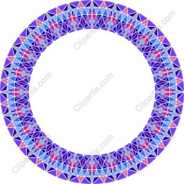 Vibrant Geometric Circular