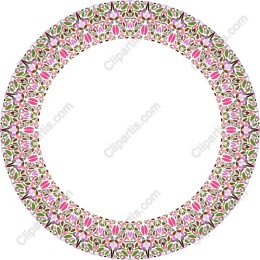 Floral Garden Border