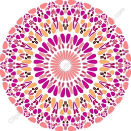 Floral Mandala Burst