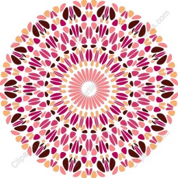 Vibrant Floral Mandala