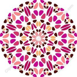 Vibrant Floral Mandala