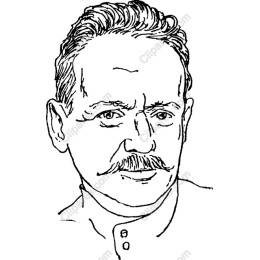 Timeless Line Art Portrait