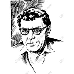 Black-and-White Portrait