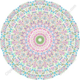 Vibrant Mandala work