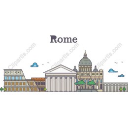 Rome Skyline