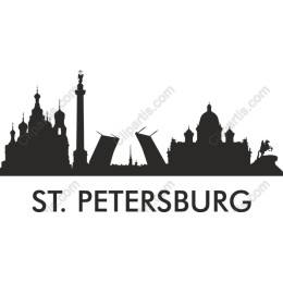 St. Petersburg Skyline