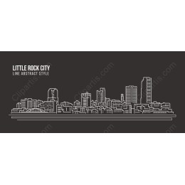 Little Rock City Line Art