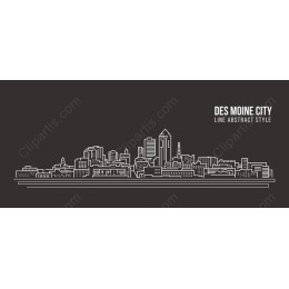 Des Moines City Line Abstract