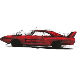 Dynamic Red Car