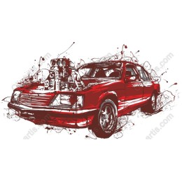 Vintage Muscle Car