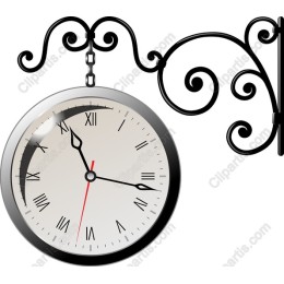 Elegant Vintage Wall Clock