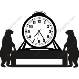 Bear Clock