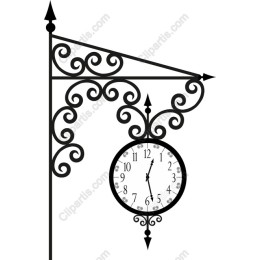 Elegant Vintage Wall Clock