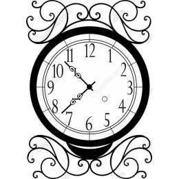 Vintage Ornate Clock