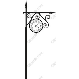 Vintage Street Clock