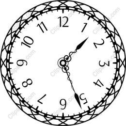 Vintage Elegance Clock