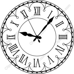 Elegant Vintage Clock