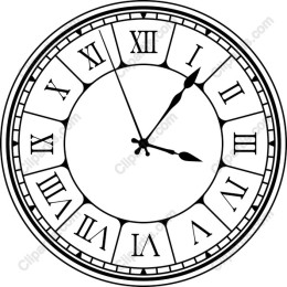 Timeless Roman Numeral Clock