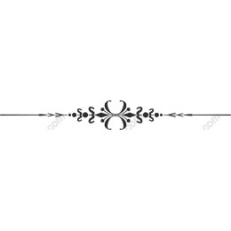 Elegant Decorative Border Clipart