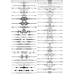 Elegant Decorative Dividers Set