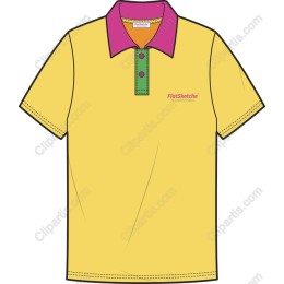 Vibrant Yellow Polo Shirt