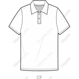  Polo Shirt (Outline Style)