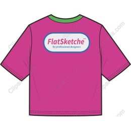 Vibrant T-Shirt Template - Professional