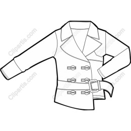Elegant Double-Breasted Coat