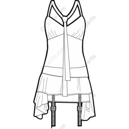 Chic Crossover Strap Dress