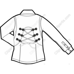 Laced-Back Jacket