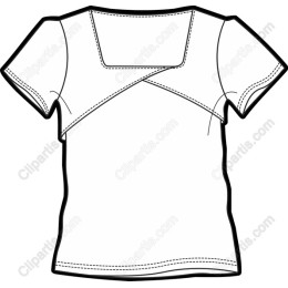 Trendy Cross-over T-Shirt