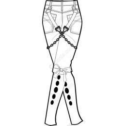 Edgy Fashion Pants