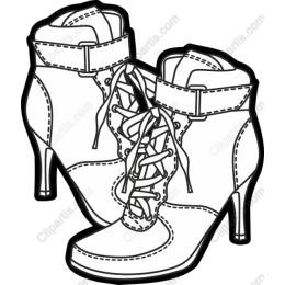 Elegant High-Heeled Boot