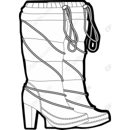 Trendy High-Heeled Knee-High Boots