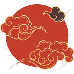 Traditional Asian Clouds