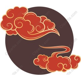 Elegant Swirling Cloud