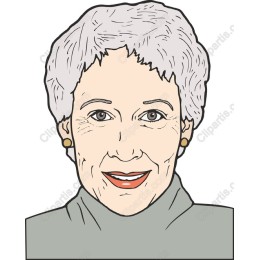 Graceful Elderly Woman