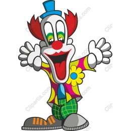 Vibrant Clown