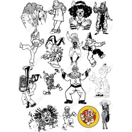 Clown Bundle: Whimsical Characters
