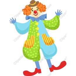 Vibrant Clown